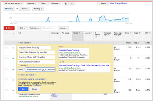 Screenshot: Append ?jvt_k={keyword} to the end of the Landing Page URL