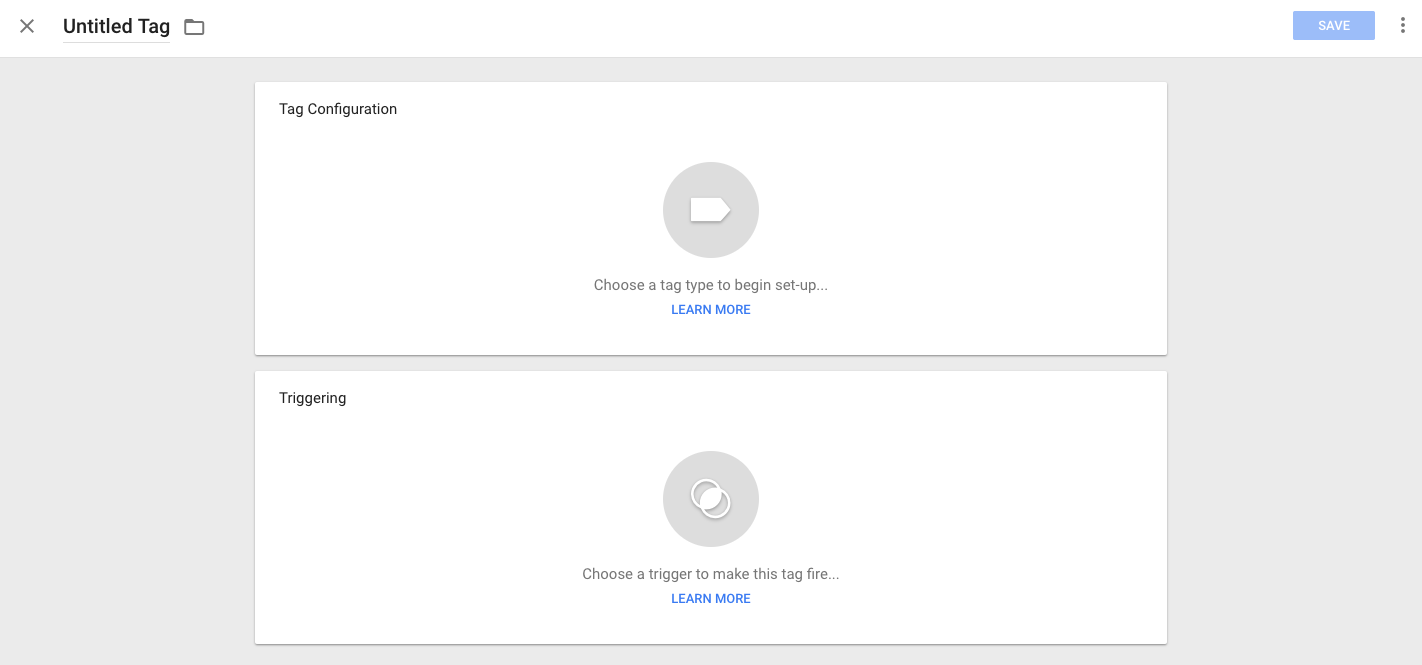 Screenshot: The below screen will appear, for the tag’s name we recommend “Jet Interactive Dynamic Code”